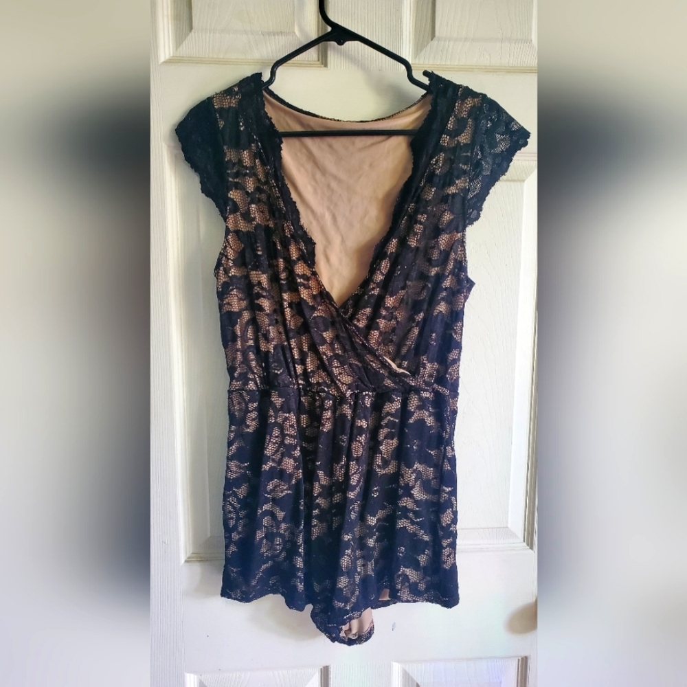 Romper Lace Flowers
